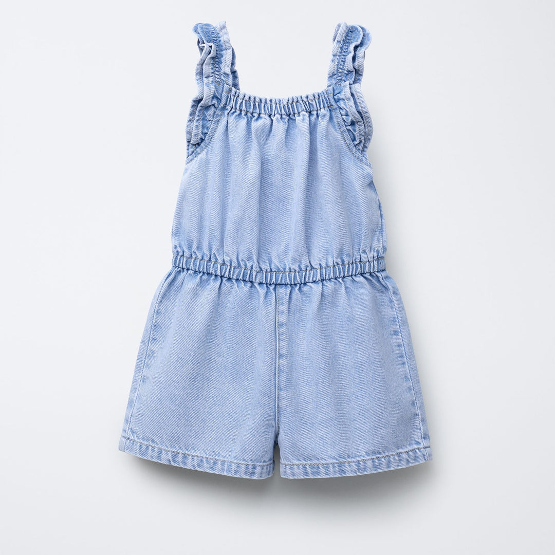 Moudda ZARA - Combinaison Denim Enfant - Volant - Tunisie 1