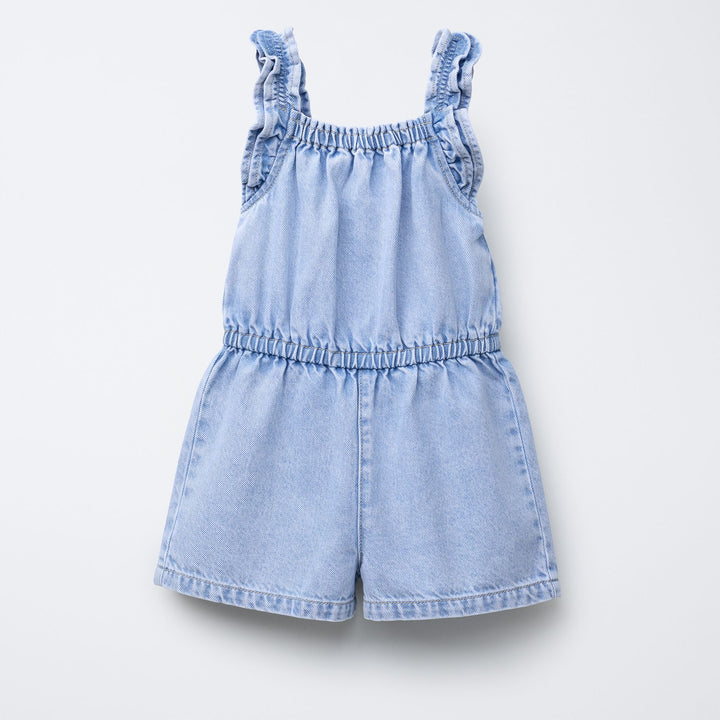 Moudda ZARA - Combinaison Denim Enfant - Volant - Tunisie 1