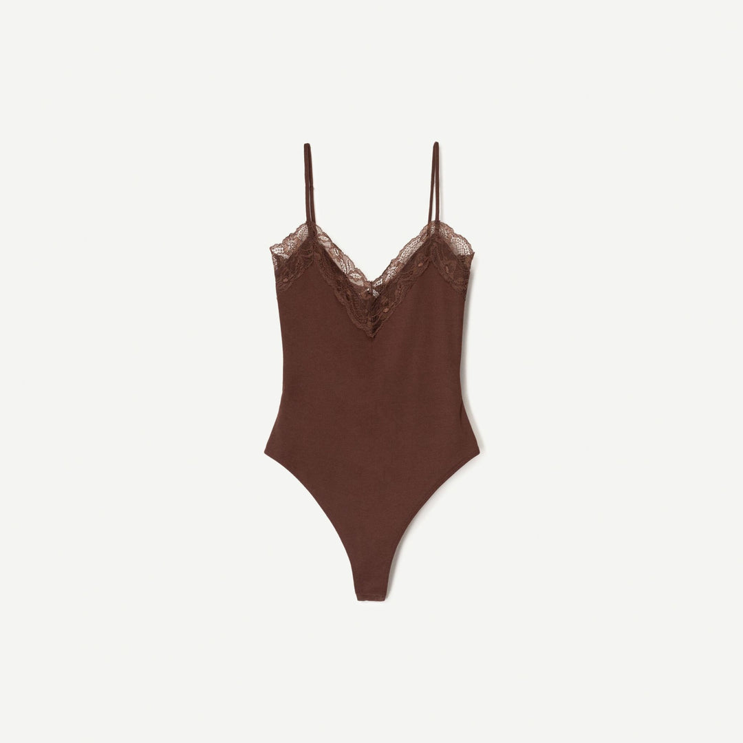Moudda BERSHKA - Body Bretelles - Dentelle - Tunisie 1