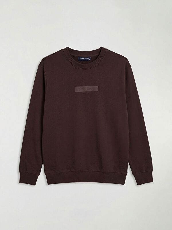 Moudda LC Waikiki - Sweatshirt imprimé basique pour Homme - Tunisie 1