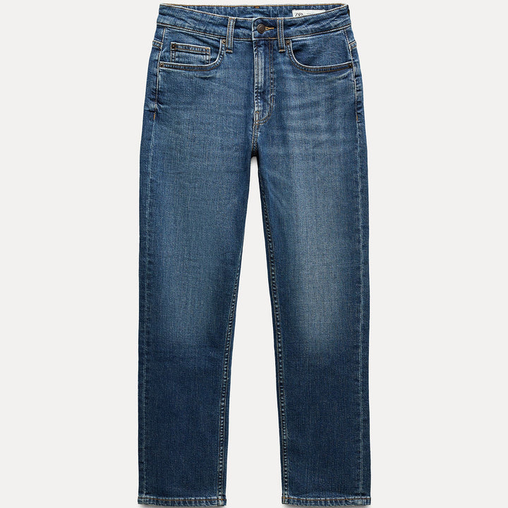 Moudda ZARA - Jean relaxed slim indigo foncé - Tunisie 2