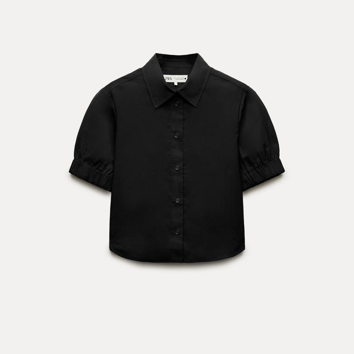 Moudda ZARA - Set chemise courte technique côtelée manches - Tunisie 1