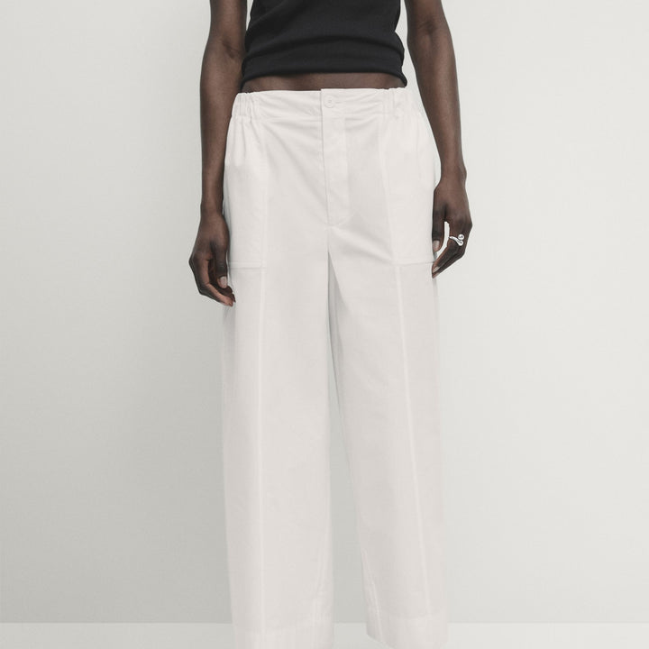 Moudda Massimo Dutti - Pantalon ample élastique carpenter - Tunisie 8