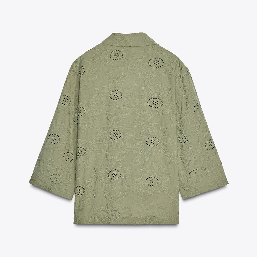 Moudda ZARA - Ensemble Blazer - Broderie Suisse - Tunisie 2