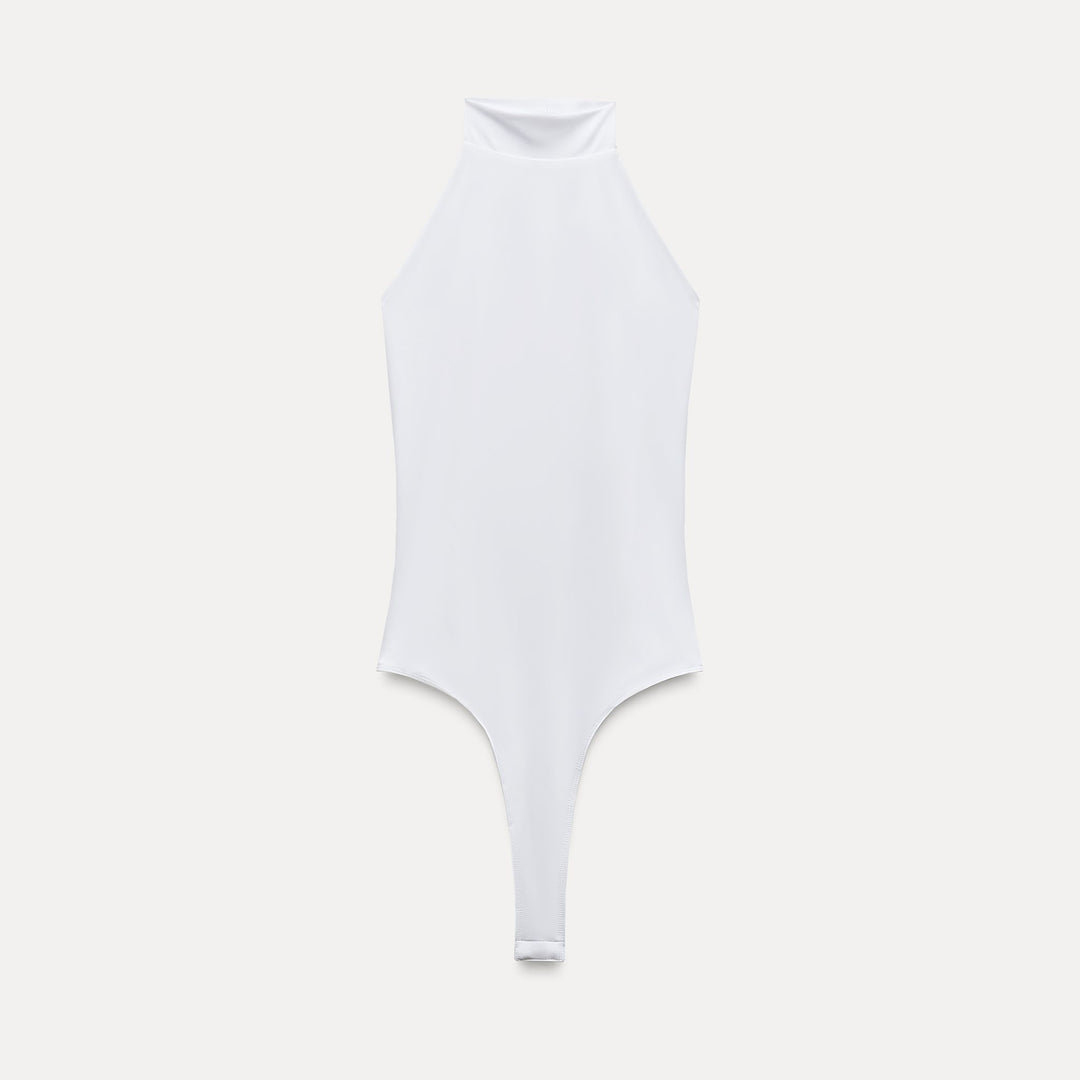 Moudda ZARA - Justaucorps bustier effet seconde peau, dos dénudé - Tunisie 1