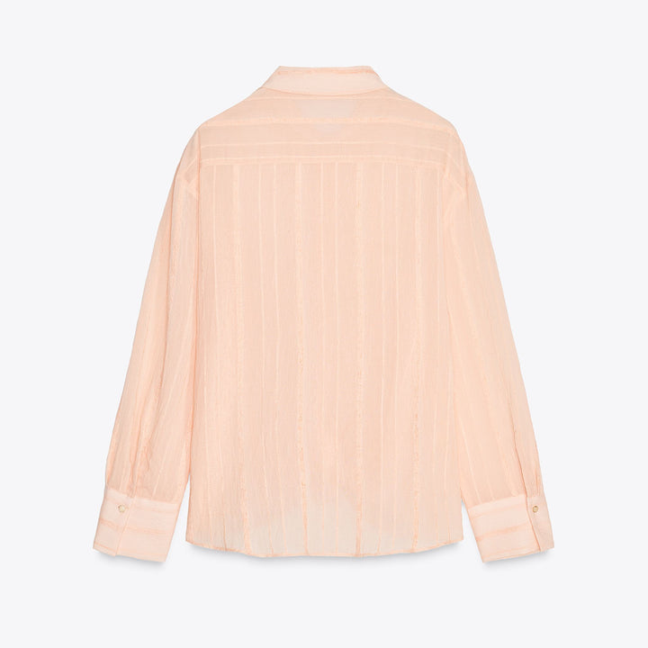 Moudda ZARA - Chemise - Rayure Chenille & Bouton Fantaisie - Tunisie 2