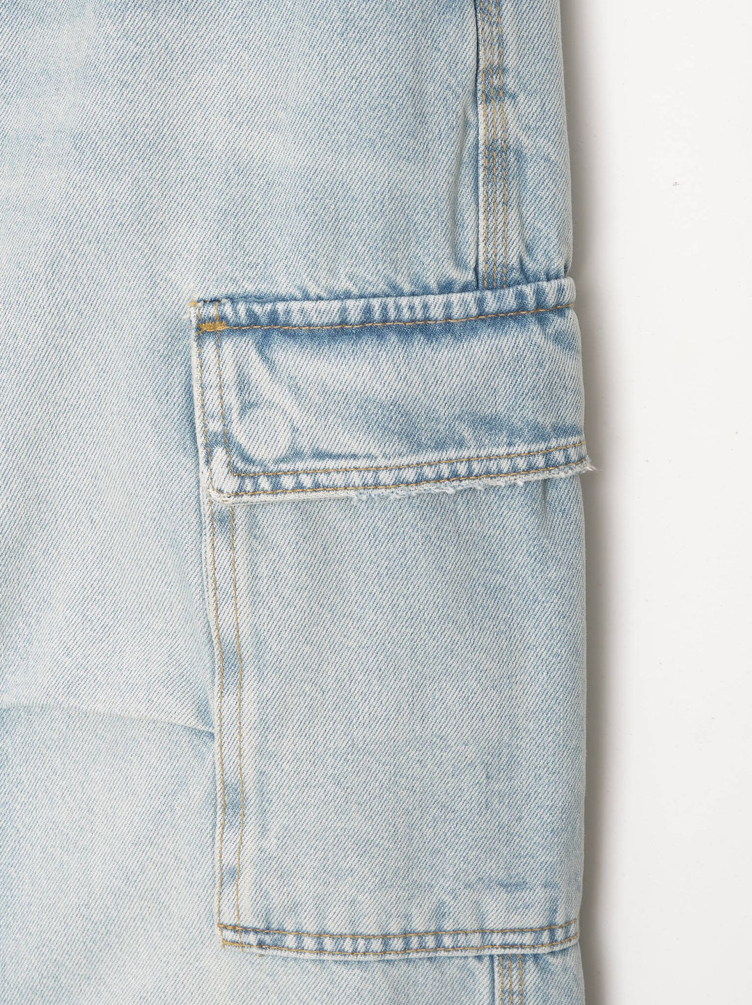 Moudda PULL & BEAR - Pantalon Denim Cargo Straight - Tunisie 8