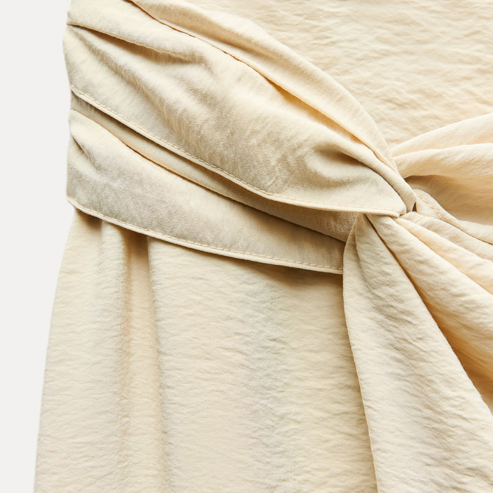 Moudda ZARA - Jupe pareo mi-longue, nœud latéral - Tunisie 3