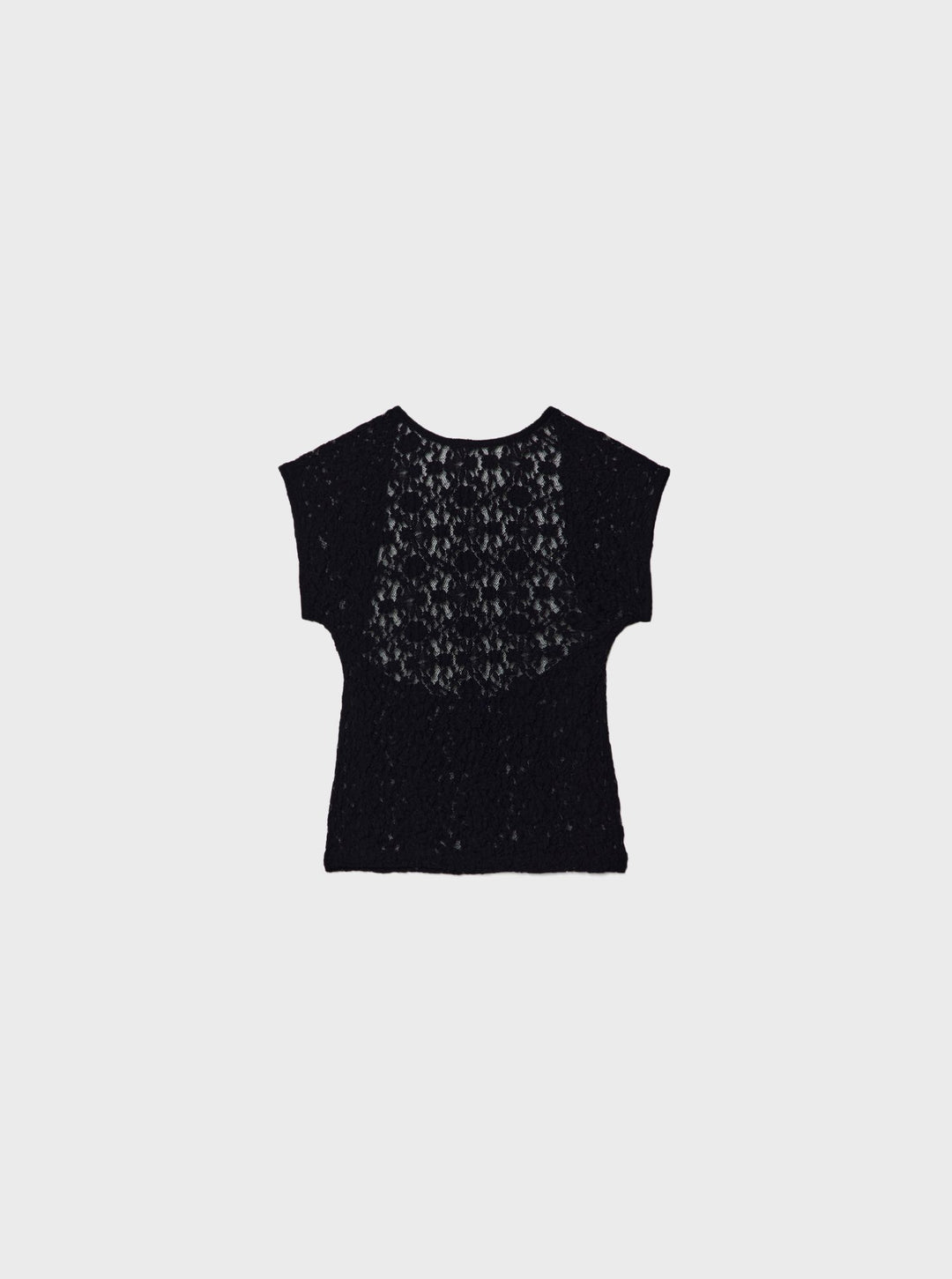 Moudda STRADIVARIUS - T-Shirt Mini Manches Dos Nu en Dentelle - Tunisie 3