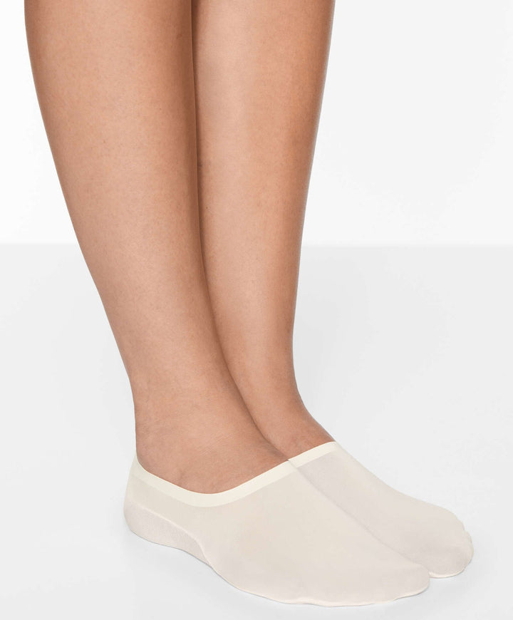 Moudda Oysho - Chaussettes Microfibre Découpe Laser Coupe Haute Lot de 2 - Tunisie 4