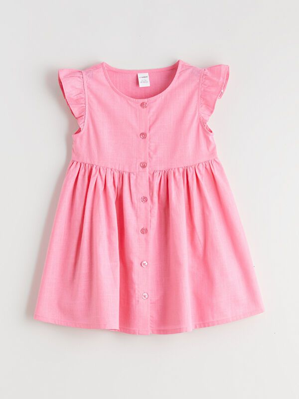 Moudda LC Waikiki - Robe manches courtes en tissu pour Fille - Tunisie 1