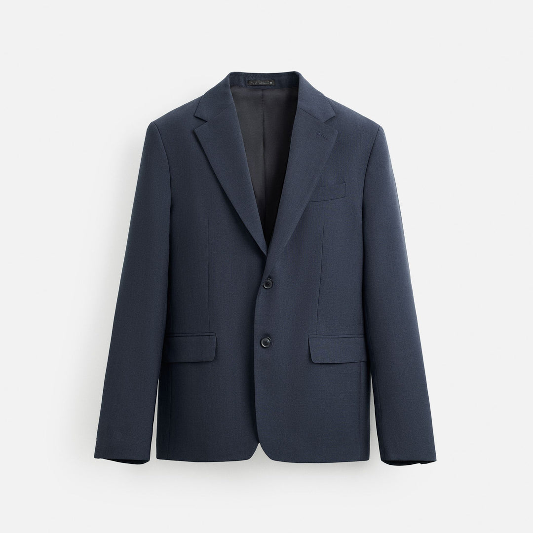 Moudda ZARA - Blazer - 50% Laine & Bleu Acier - Tunisie 1