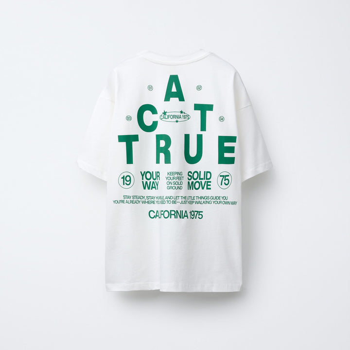 Moudda ZARA - T-Shirt - Imprimé Textes & Vert - Tunisie 2