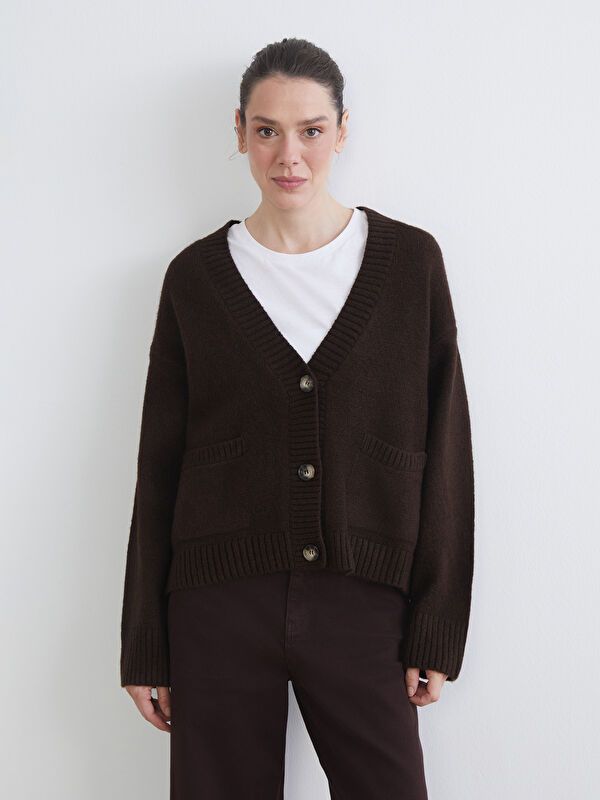 Moudda LC Waikiki - Cardigan tricot cv épais pour Femmes - Tunisie 1