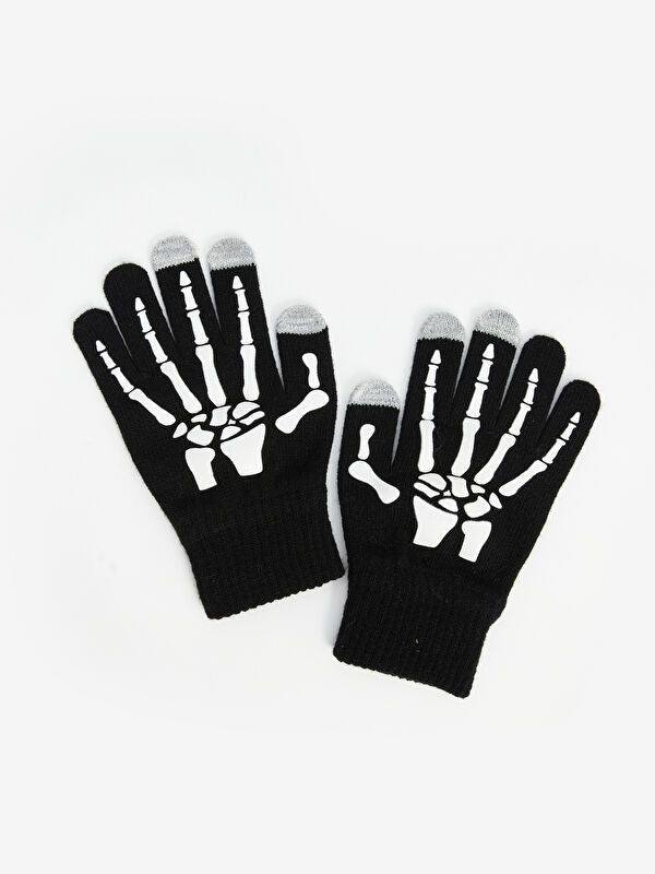 Moudda LC Waikiki - Gants tricot Garçon Noir - Tunisie 1