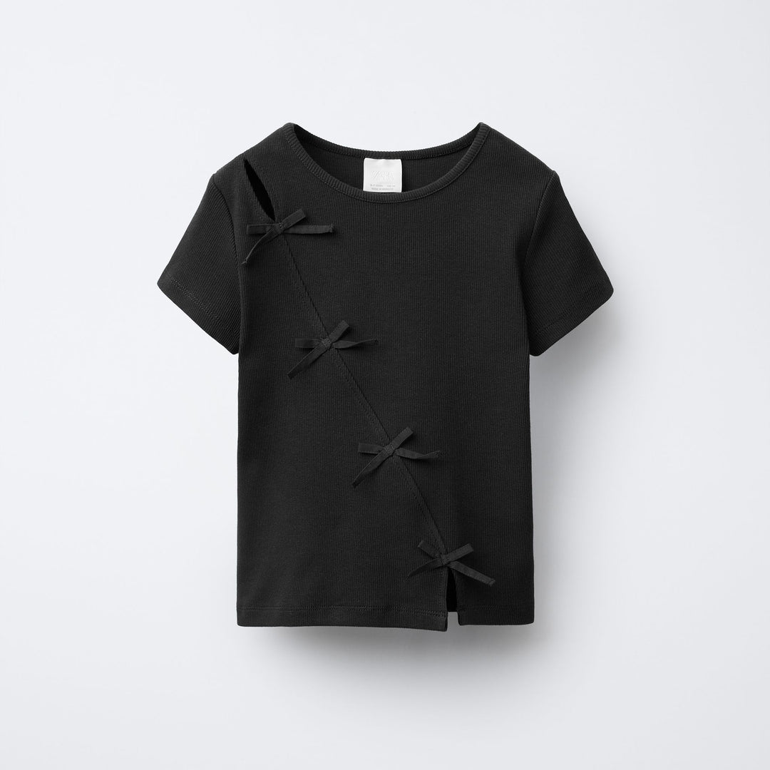 Moudda ZARA - T-Shirt - Découpe & Nœuds - Tunisie 1