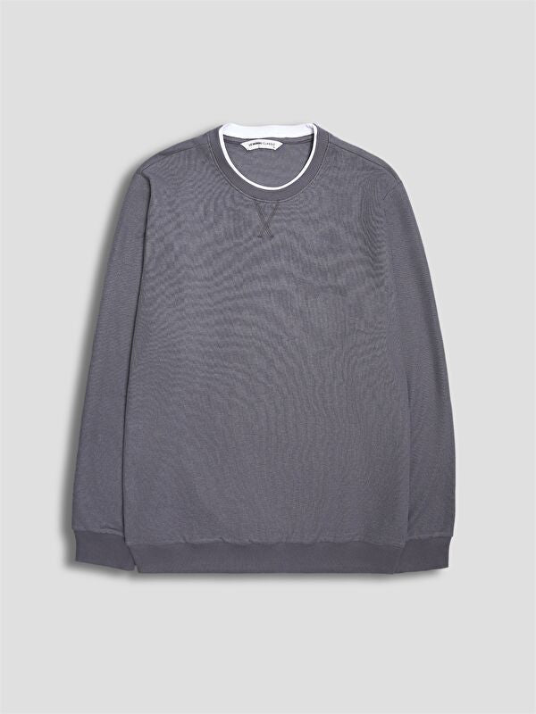 Moudda LC Waikiki - Sweatshirt basique en jersey - Tunisie 1