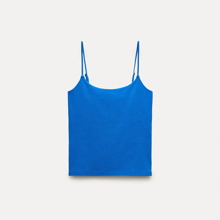 Moudda ZARA - T-shirt bretelles ajustables, coton bio - Tunisie 1