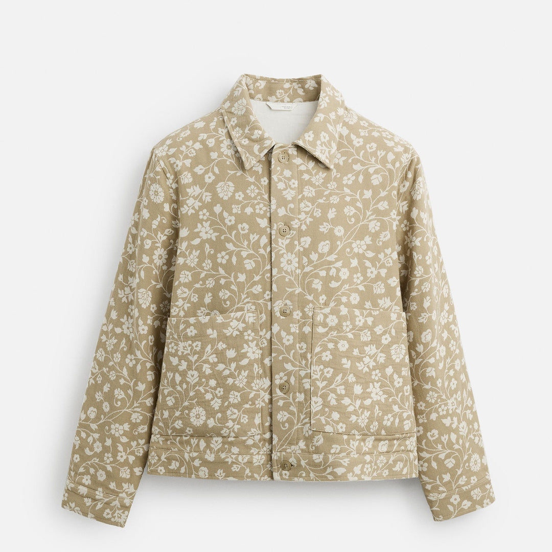 Moudda ZARA - Veste - Jacquard Fleurs (Février) - Tunisie 1