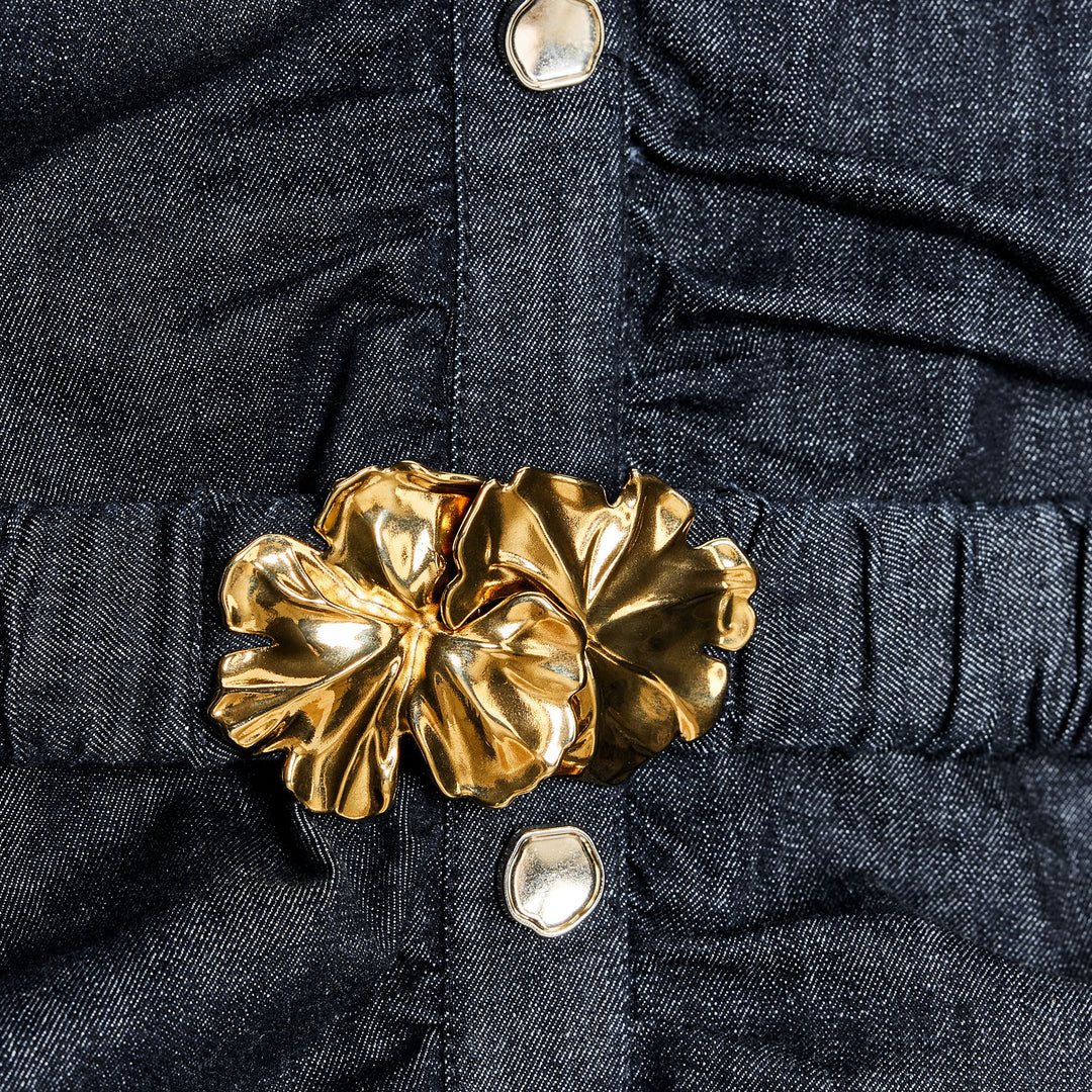 Moudda ZARA - Robe Midi Denim - Boutons & Ceinture Boucle - Tunisie 3