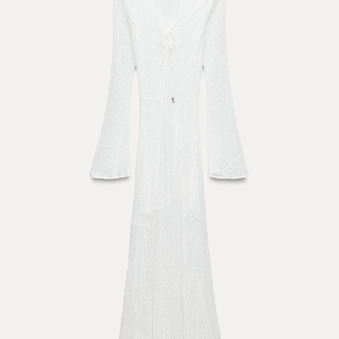 Moudda ZARA - Robe mi-longue en dentelle - Tunisie 1