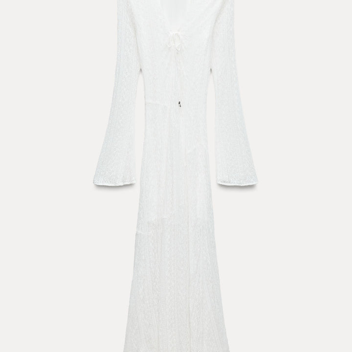 Moudda ZARA - Robe mi-longue en dentelle - Tunisie 1