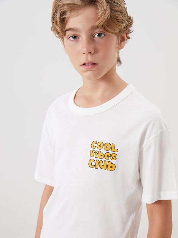 Moudda LC Waikiki - T-shirt manches courtes en jersey pour Garçon - Tunisie 8