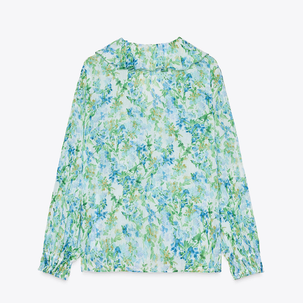Moudda ZARA - Chemise - Imprimé Floral & Volants - Tunisie 2