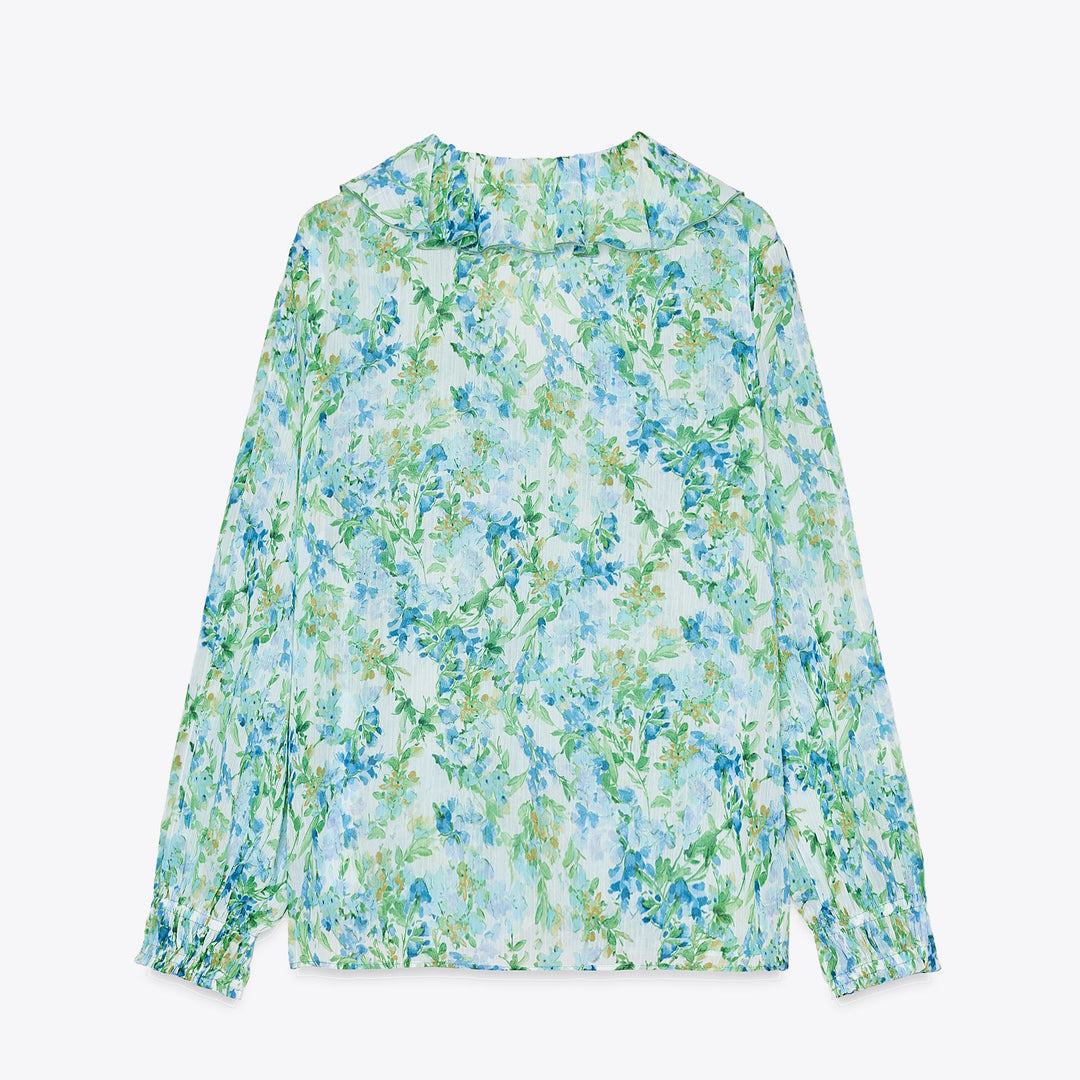 Moudda ZARA - Chemise - Imprimé Floral & Volants - Tunisie 2