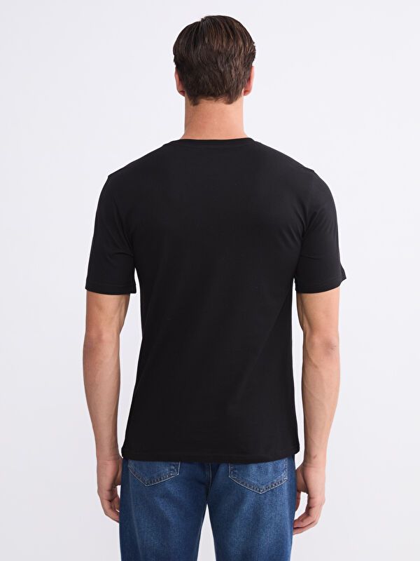 Moudda LC Waikiki - T-shirt basique col rond manches courtes en jersey pour Homme - Tunisie 4