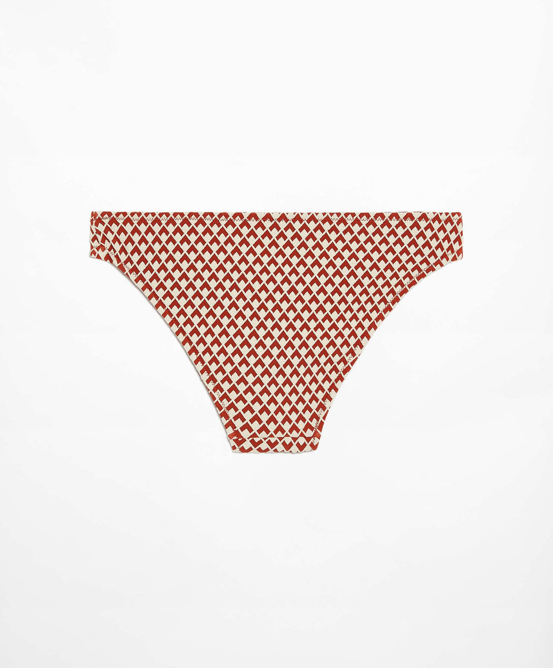 Moudda Oysho - Culotte Classique Jacquard Géométrique Orange - Tunisie 1