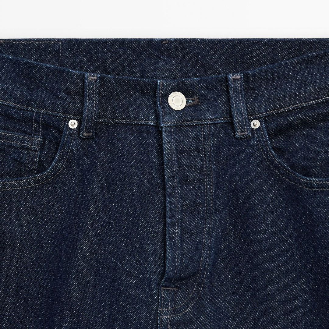 Moudda Massimo Dutti - Jean taille mi-haute droit confort longueur cheville - Tunisie 4