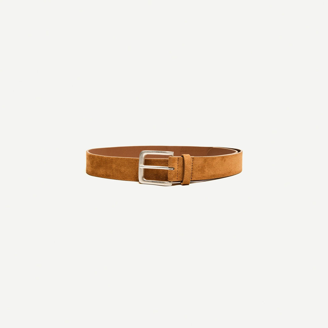 Moudda BERSHKA - Ceinture Homme - Effet Antilope & Boucle Argentée - Tunisie 1