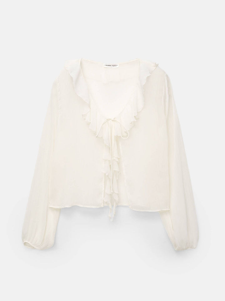 Moudda PULL & BEAR - Chemise - Volants & Gaze - Tunisie 3