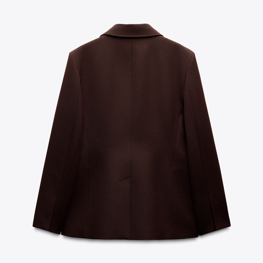 Moudda ZARA - Blazer Peplum - Marron - Tunisie 2
