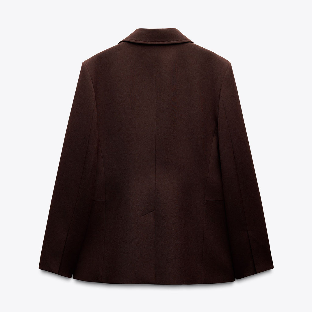 Moudda ZARA - Blazer Peplum - Marron - Tunisie 2