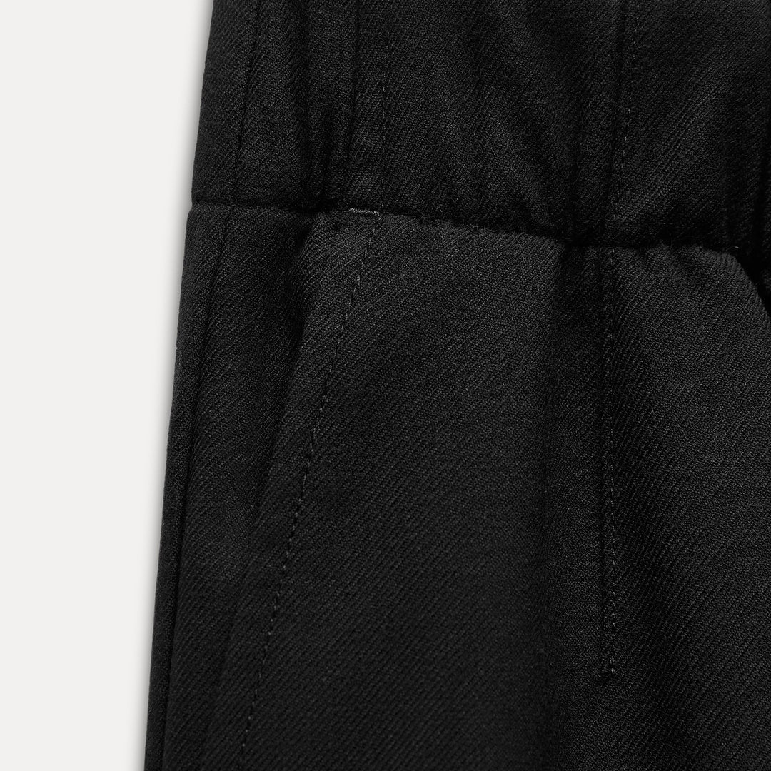 Moudda ZARA - Pantalon pyjama en flanelle noire - Tunisie 3