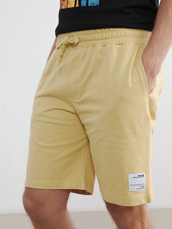 Moudda LC Waikiki - Short / Bermuda en jersey pour Homme couleur Jaune terne - Tunisie 3