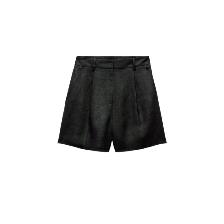 Moudda ZARA - Bermuda taille haute lin plis (Ensemble) - Tunisie 3