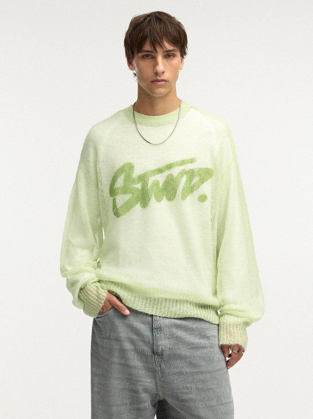 Moudda PULL & BEAR - Pull Fantaisie - Effiloché - Tunisie 2