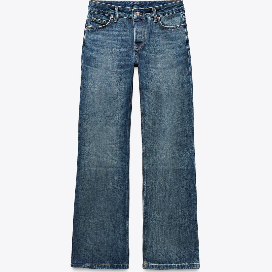 Moudda ZARA - Pantalon Bootcut - Taille Basse & Long - Tunisie 1