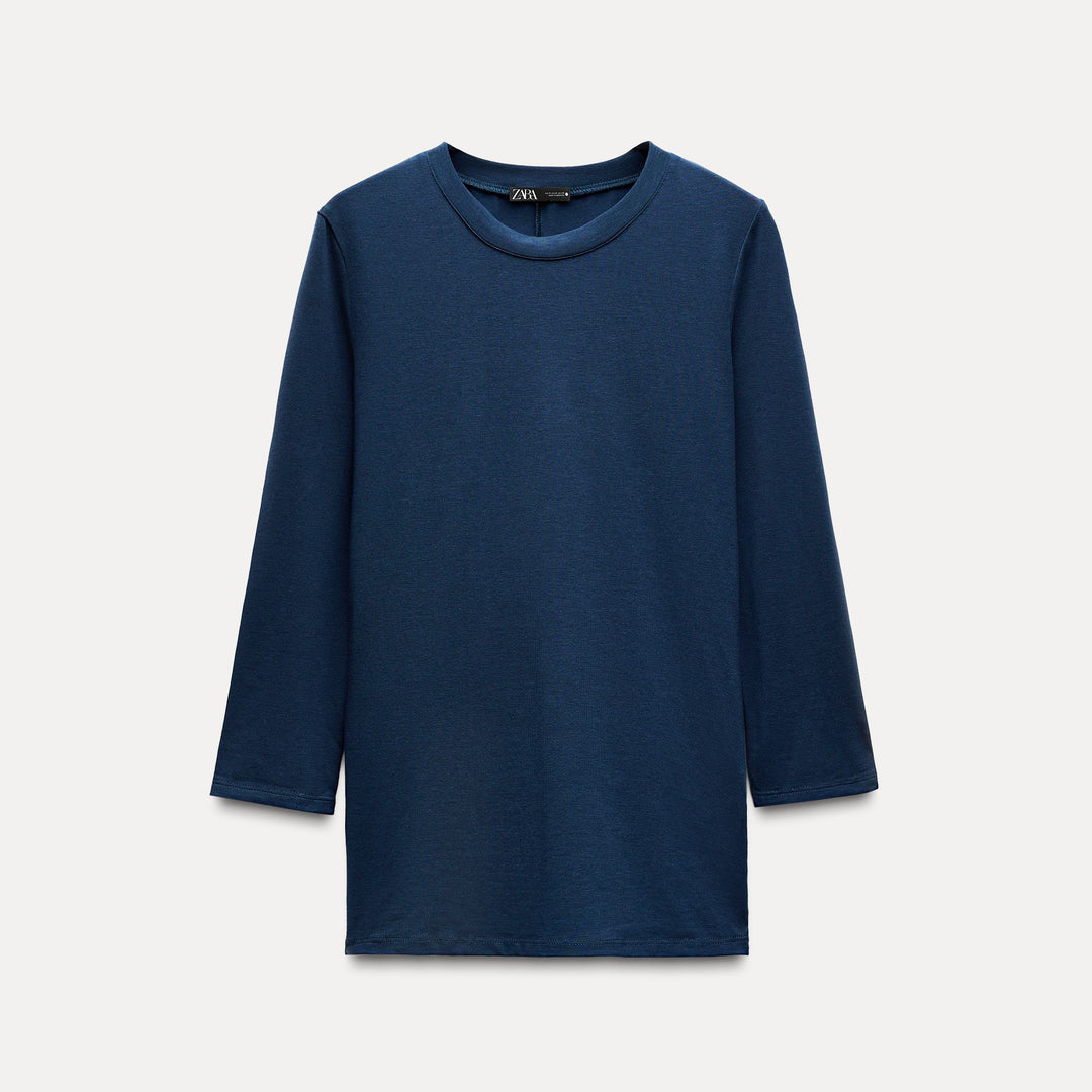 Moudda ZARA - T-shirt en Coton Supima - Tunisie 1