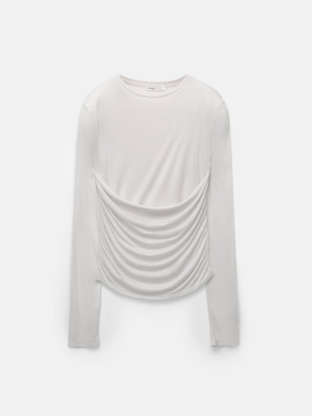 Moudda PULL & BEAR - T-Shirt Manches Longues - Bandeau Drapé - Tunisie 3