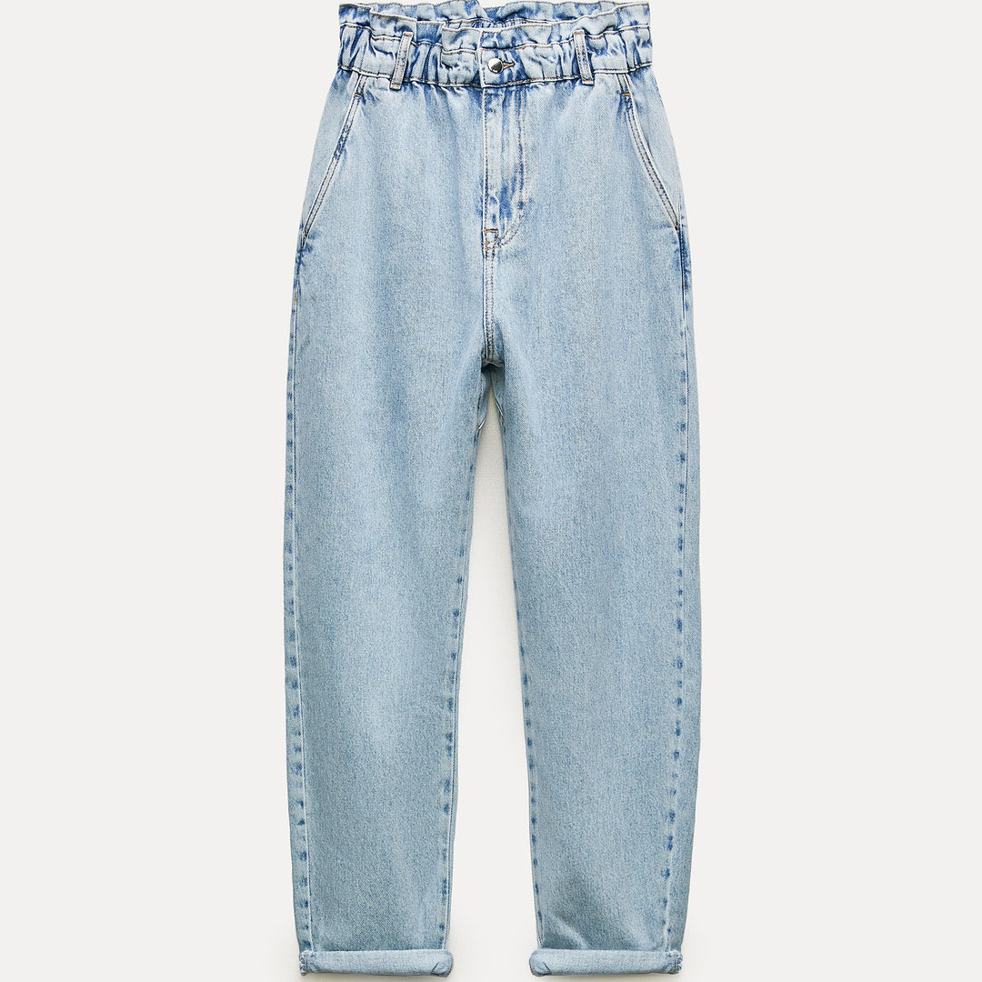 Moudda ZARA - Jean Baggy Paperbag poche chino - Tunisie 1
