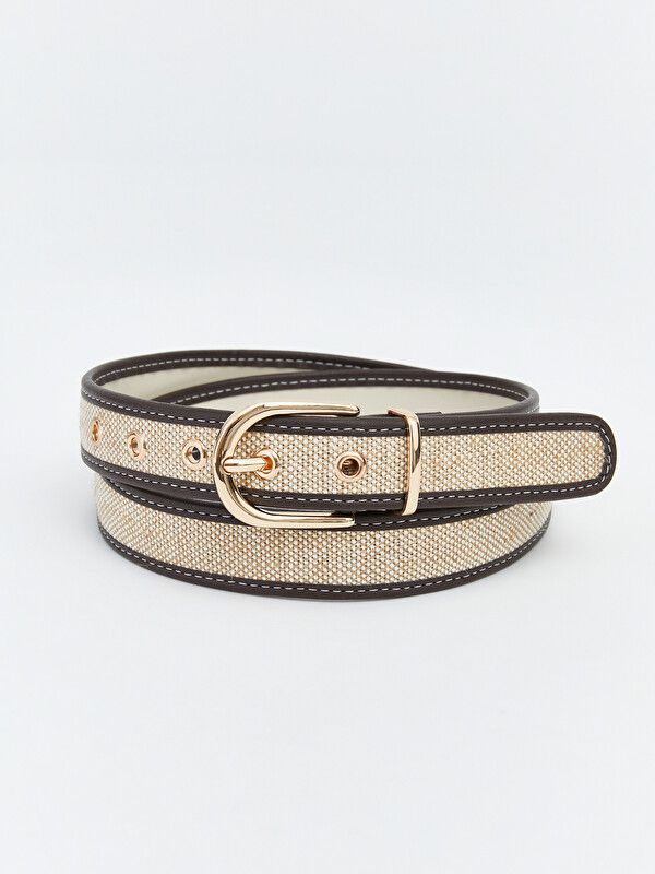 Moudda LC Waikiki - Ceinture pour Femme couleur Beige - Tunisie 1