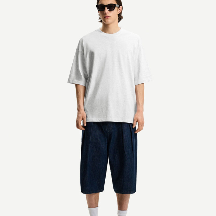 Moudda BERSHKA - T-Shirt Oversize (Gris Vigo) - Tunisie 1