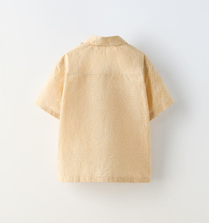 Moudda ZARA - Chemise manches courtes brodée - Tunisie 3