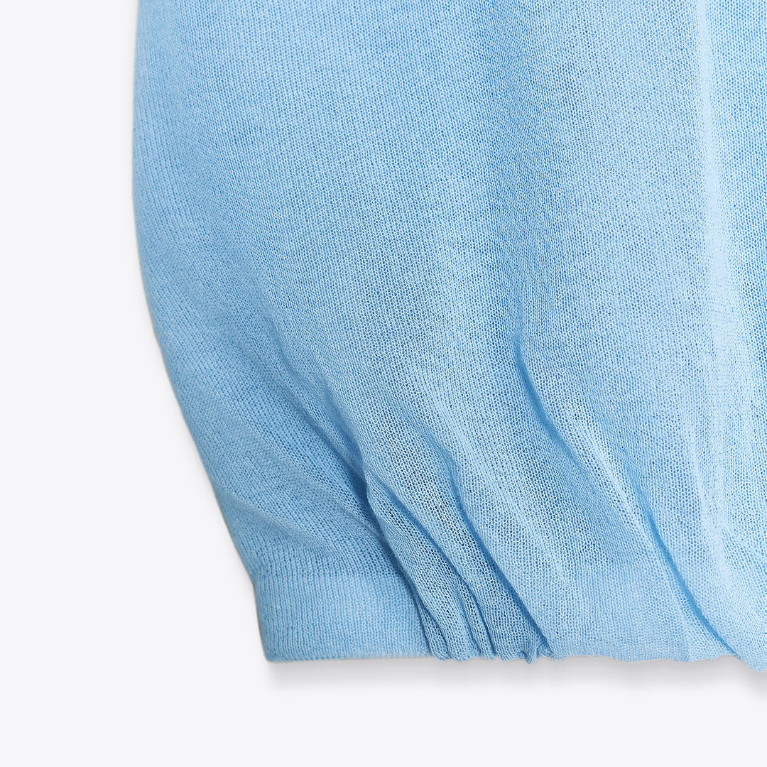 Moudda ZARA - Top - Col Polo, Double Couche & Bas Ballon - Tunisie 3