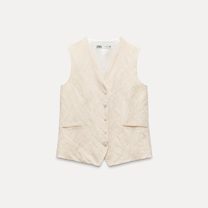 Moudda ZARA - Combinaison 550 gilet oversized fil métallique - Tunisie 2