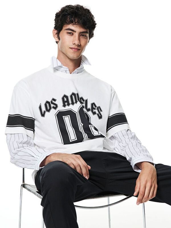 Moudda LC Waikiki - T-shirt imprimé manches courtes en jersey pour Homme - Tunisie 4